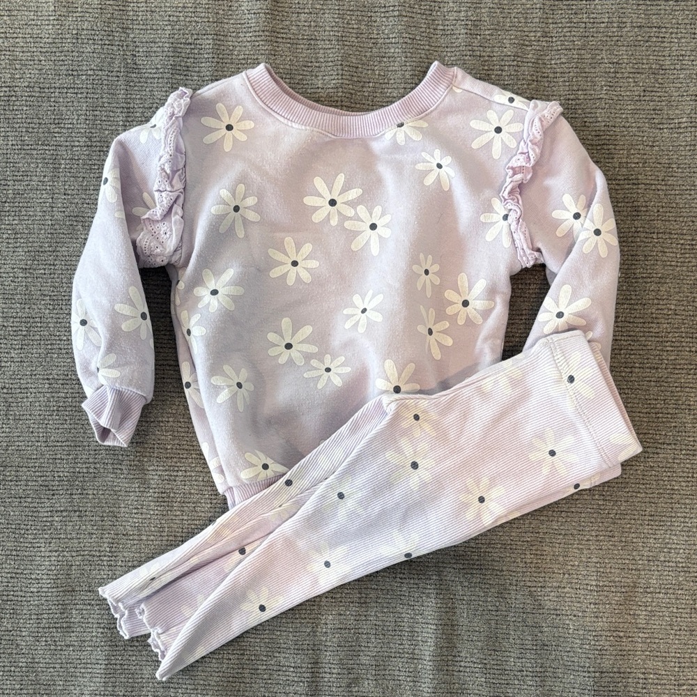 Cynthia Rowley Lavender Floral Kids' Top